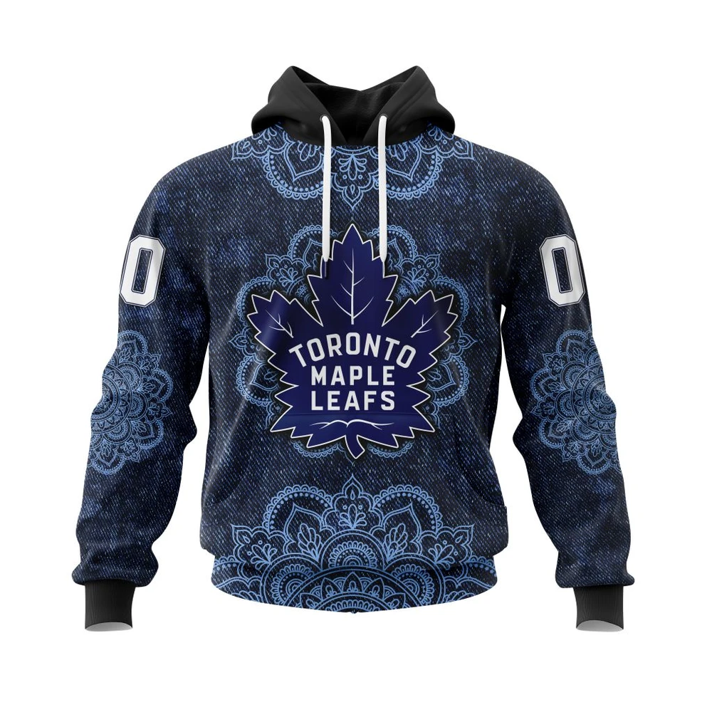 Toronto Maple Leafs Specialized Mandala All Over Print Hoodie Style 47904