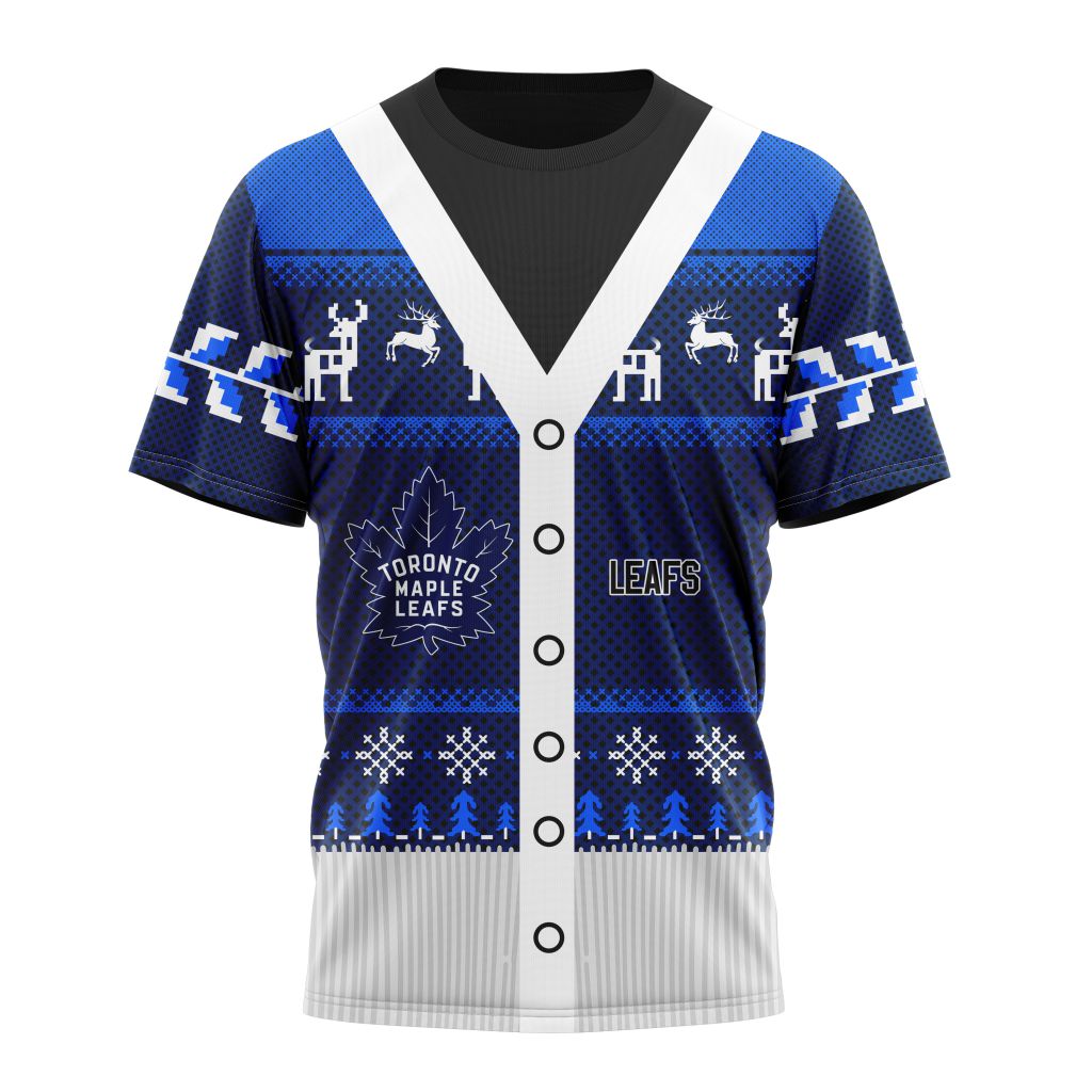 Toronto Maple Leafs Specialized Unisex Sweater For Chrismas Season Personalized Name And Number T-Shirt Oregontrailrvpk Shirt
