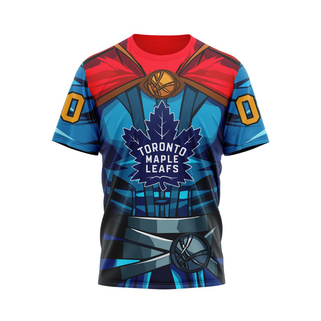 Toronto Maple Leafs X Doctor Strange Specialized Design For Father Day Personalized Name And Number T-Shirt Oregontrailrvpk Shirt