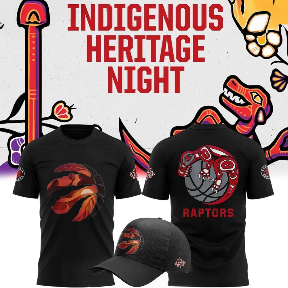 Toronto Raptors x 2025 Indigenous Heritage Night Special T-Shirt Good Gifts For Basketball Fans Oregontrailrvpk Shirt