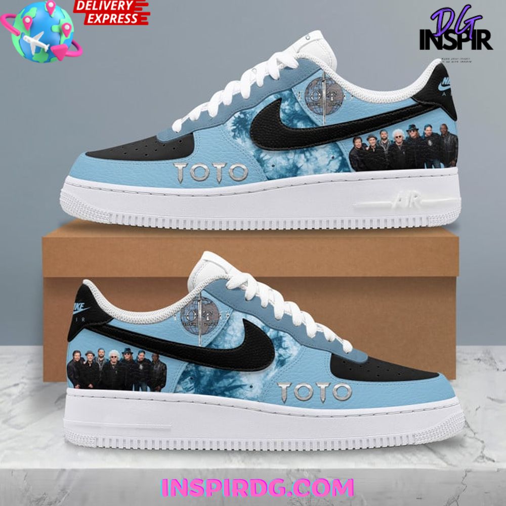 Toto Band Blue Light Limited Edition Air Force 1