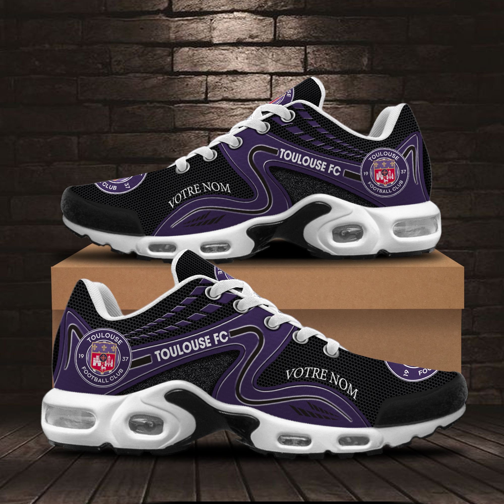 Toulouse Football Club Air Max Plus Shoes Sneakers For Men And Women