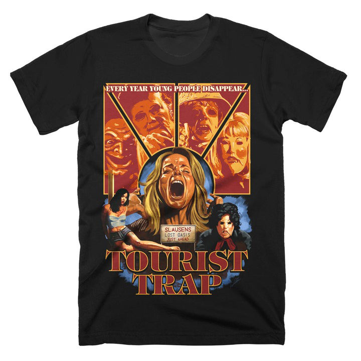 Tourist Trap The Funs Just Started T-Shirt Horror Oregontrailrvpk Shirt