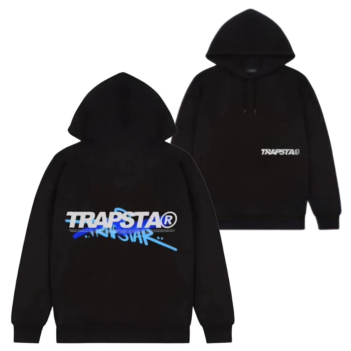 Trapstar Trespass Black Hoodie
