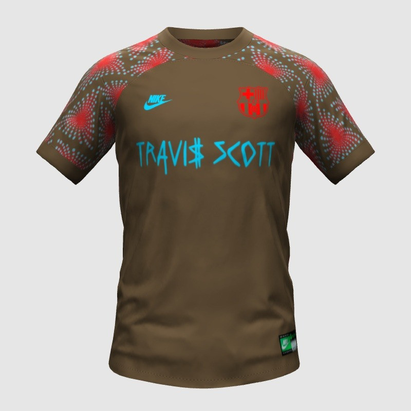 Travis Scott Barcelona Jersey Oregontrailrvpk Shirt