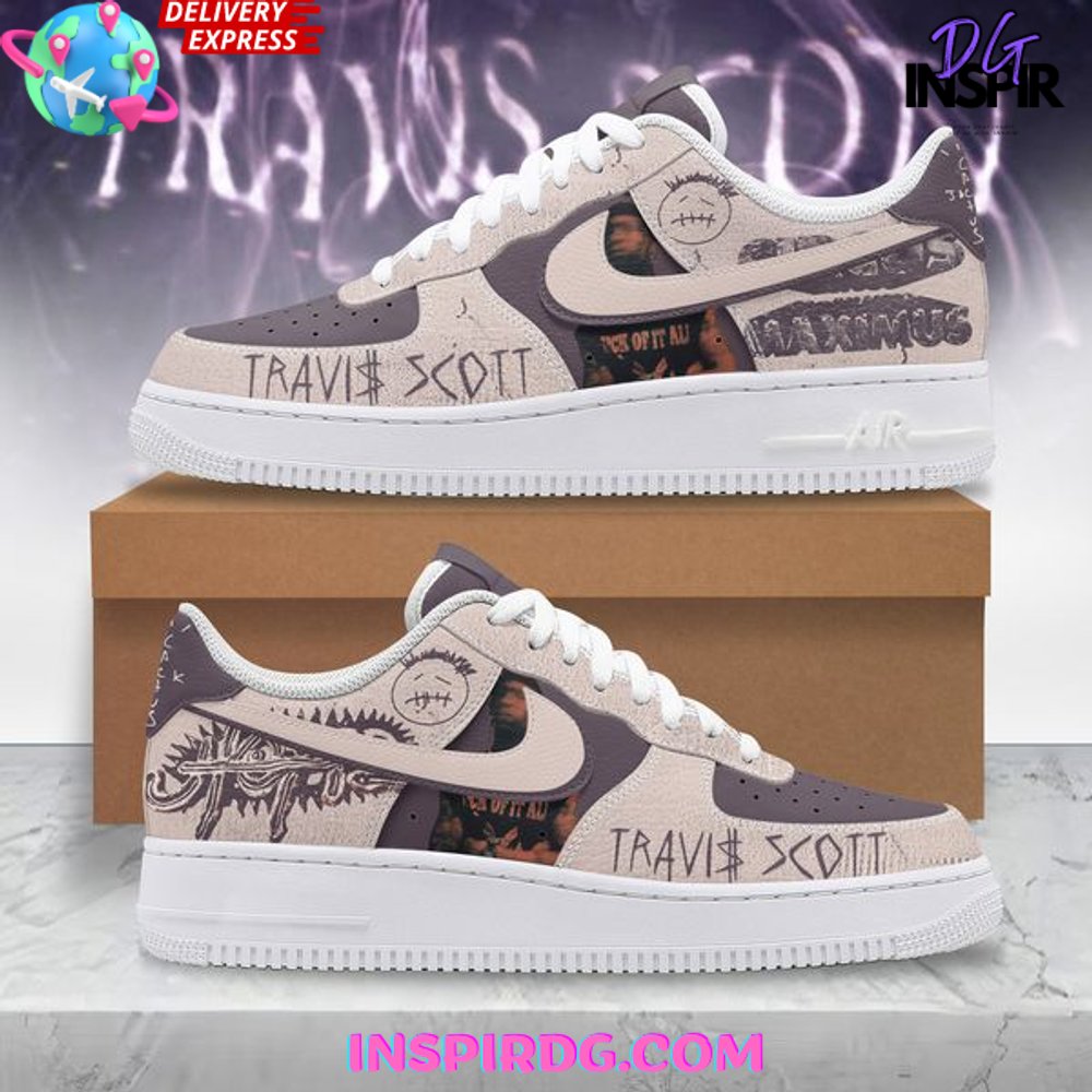 Travis Scott Cactus Jack Purple Air Force 1