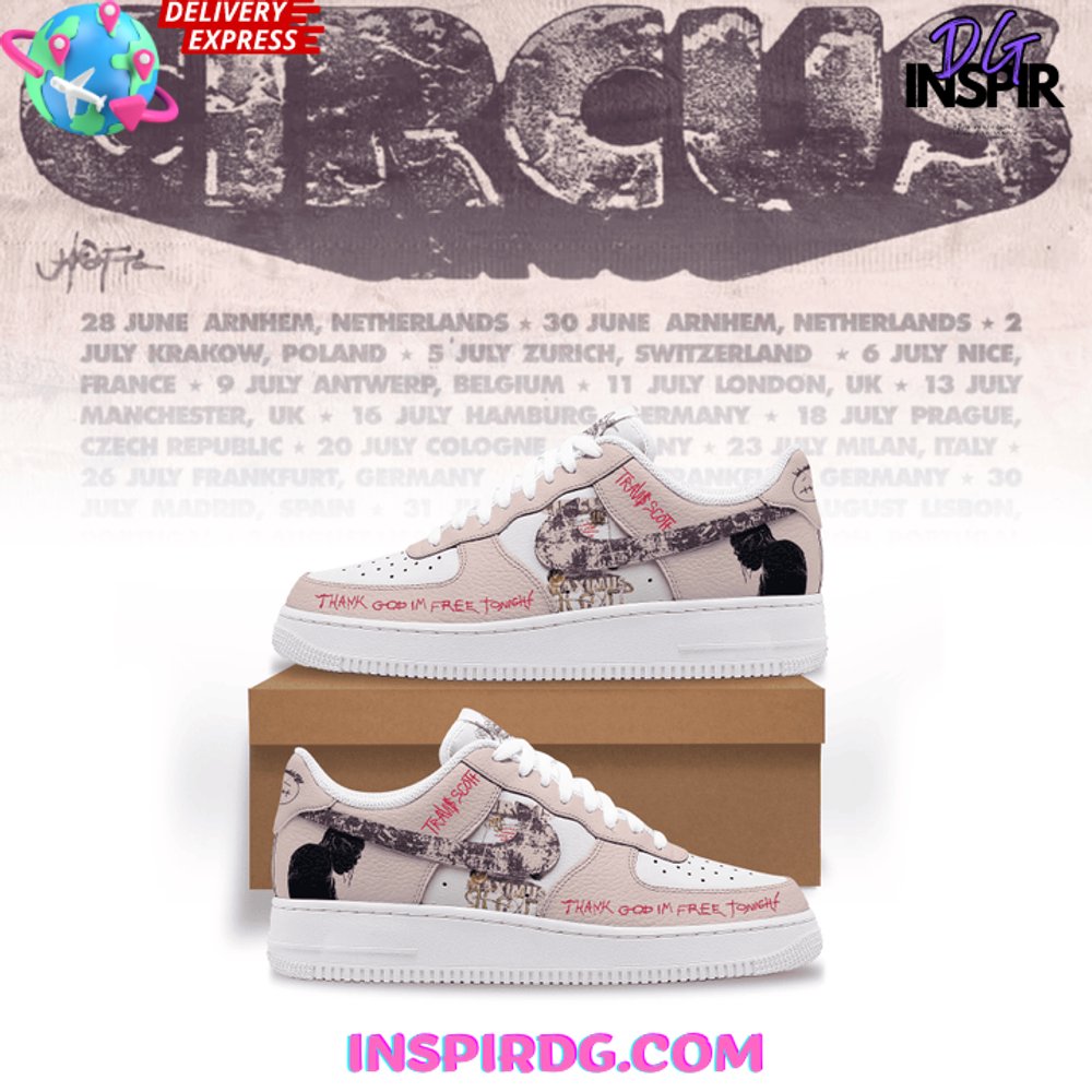 Travis Scott CIRCUS MAXIMUS Limited Edition Air Force 1
