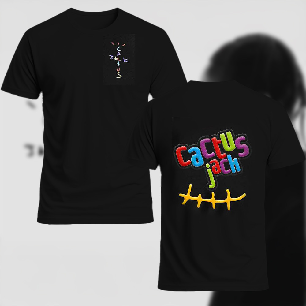 Travis Scott Mcdonald's Merch CJ Smile T-Shirt For Husband Oregontrailrvpk Shirt