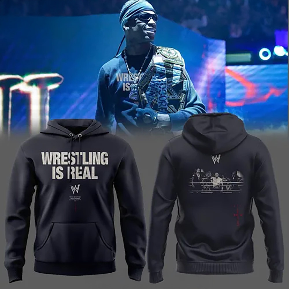Travis Scott WRESTLING IS REAL Special WWE Hoodie