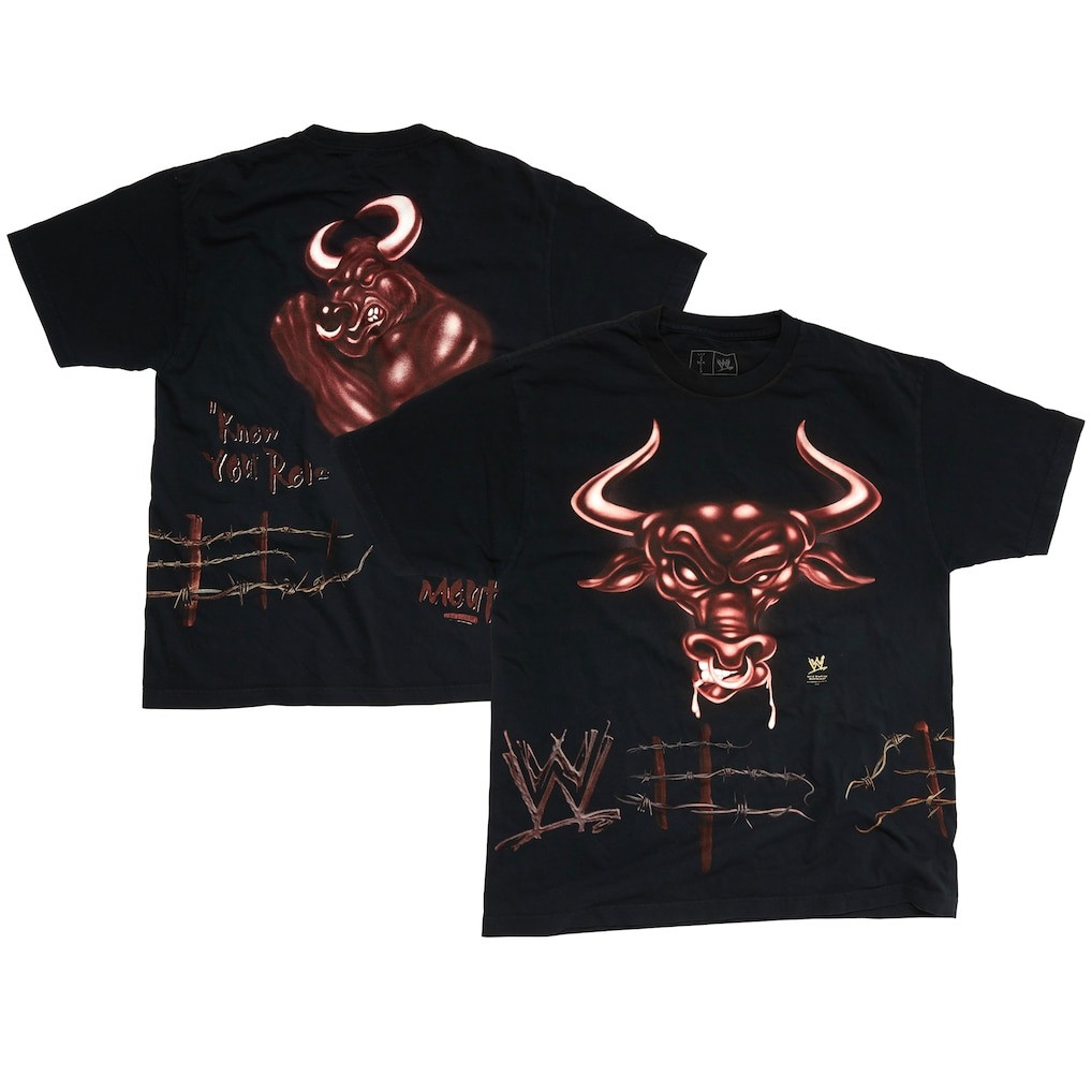 Travis Scott WWE Cactus Jack Merch T-Shirt Wrestlemania CJ X WWE Know Your Role The Rock Oregontrailrvpk Shirt