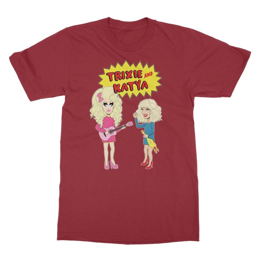 Trixie And Katya Shirt Choke A Chicken Trixie And Katya Merch Gifts Oregontrailrvpk Shirt