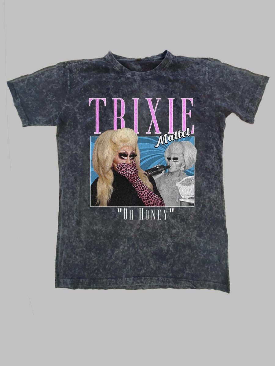 Trixie And Katya Wash Shirt Trixie Mattel Oh Honey Katya T-Shirt Tour Merch Oregontrailrvpk Shirt