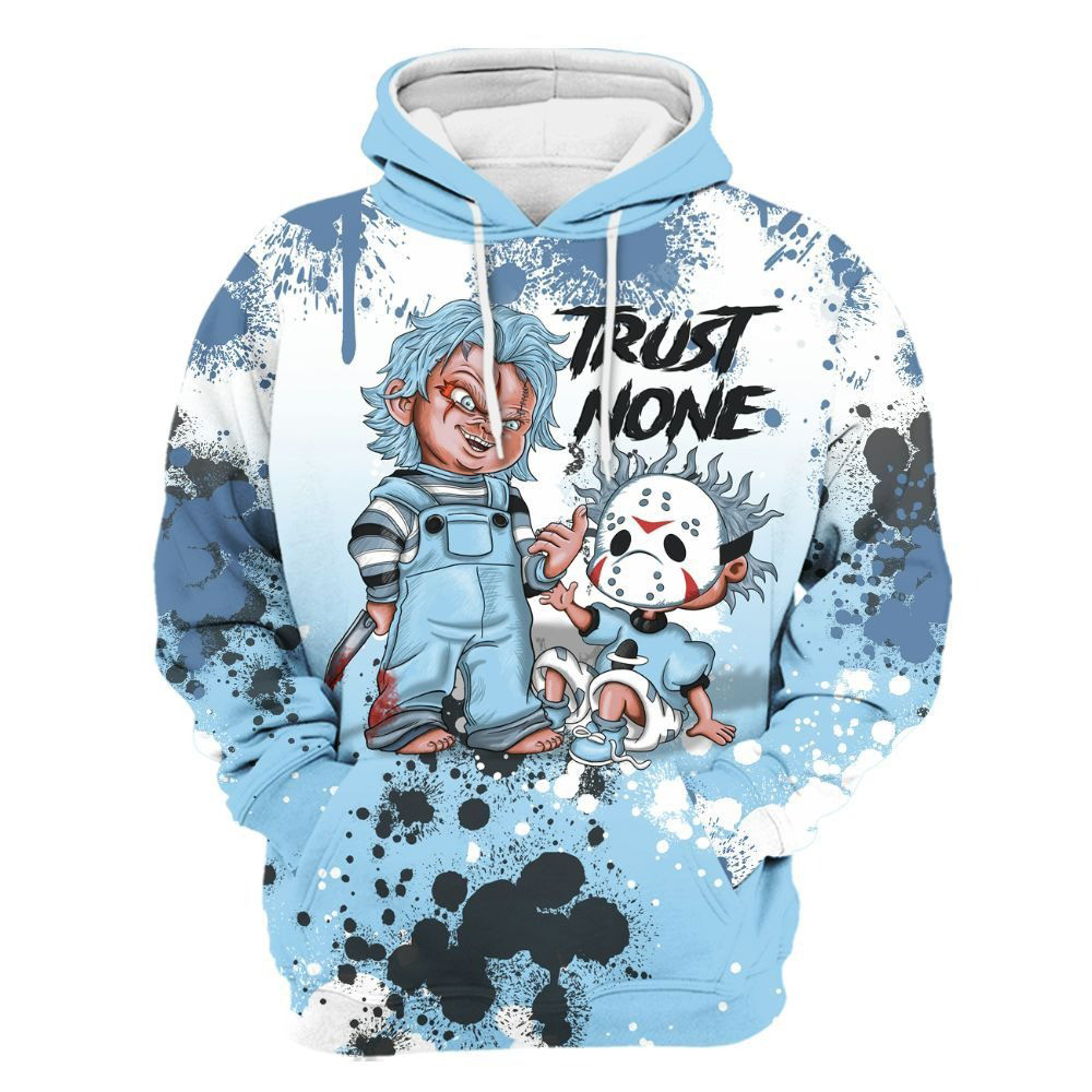 Trust No One Scary Hoodie Gifts For Dad Who Wants Nothing