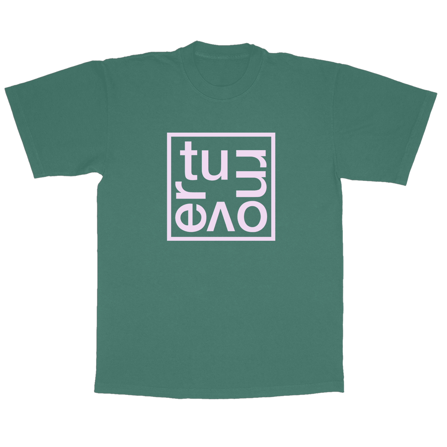 Turnover Band Merch Box Logo Shirt Turnover Tour Merchandise Oregontrailrvpk Shirt