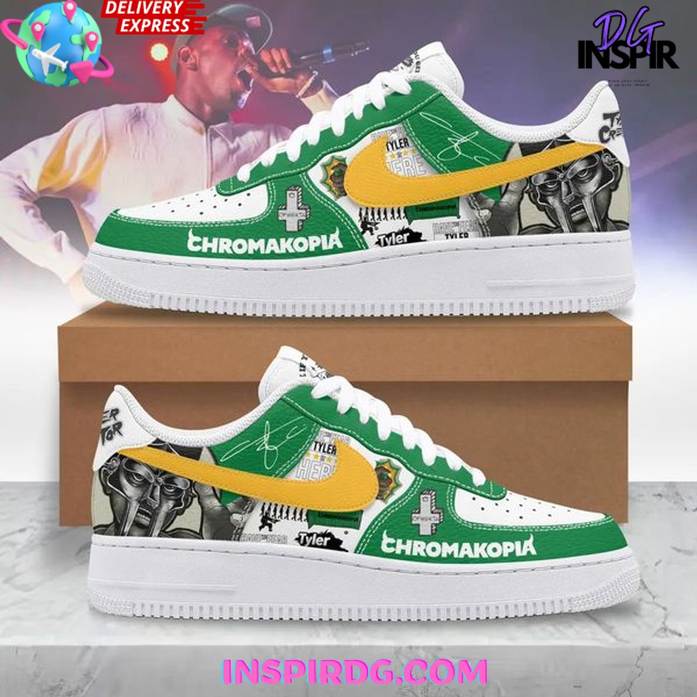 Tyler The Creator x Chromakopia Limited Edition Air Force 1