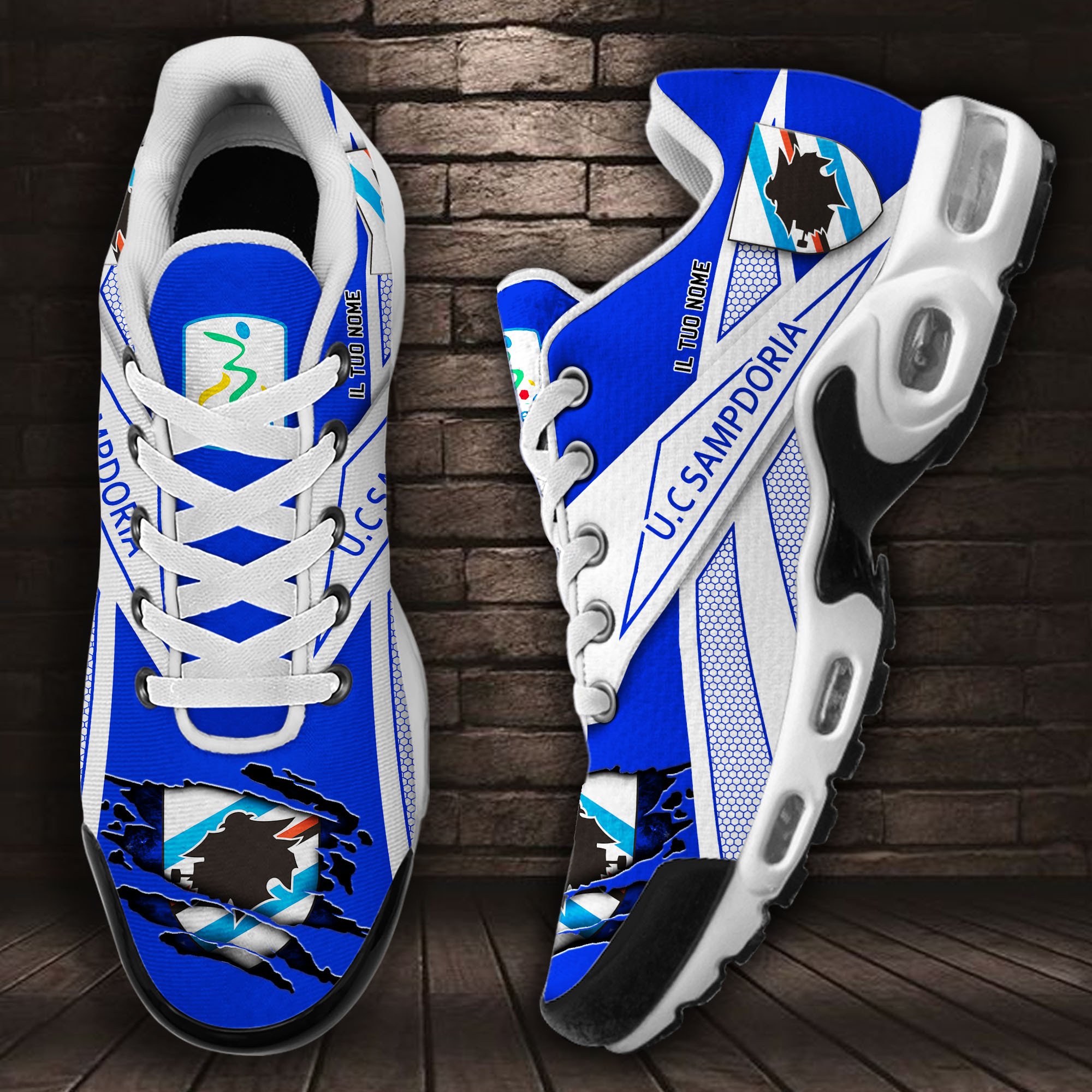 U.C. Sampdoria Air Max Plus Shoes Sneakers For Men And Women