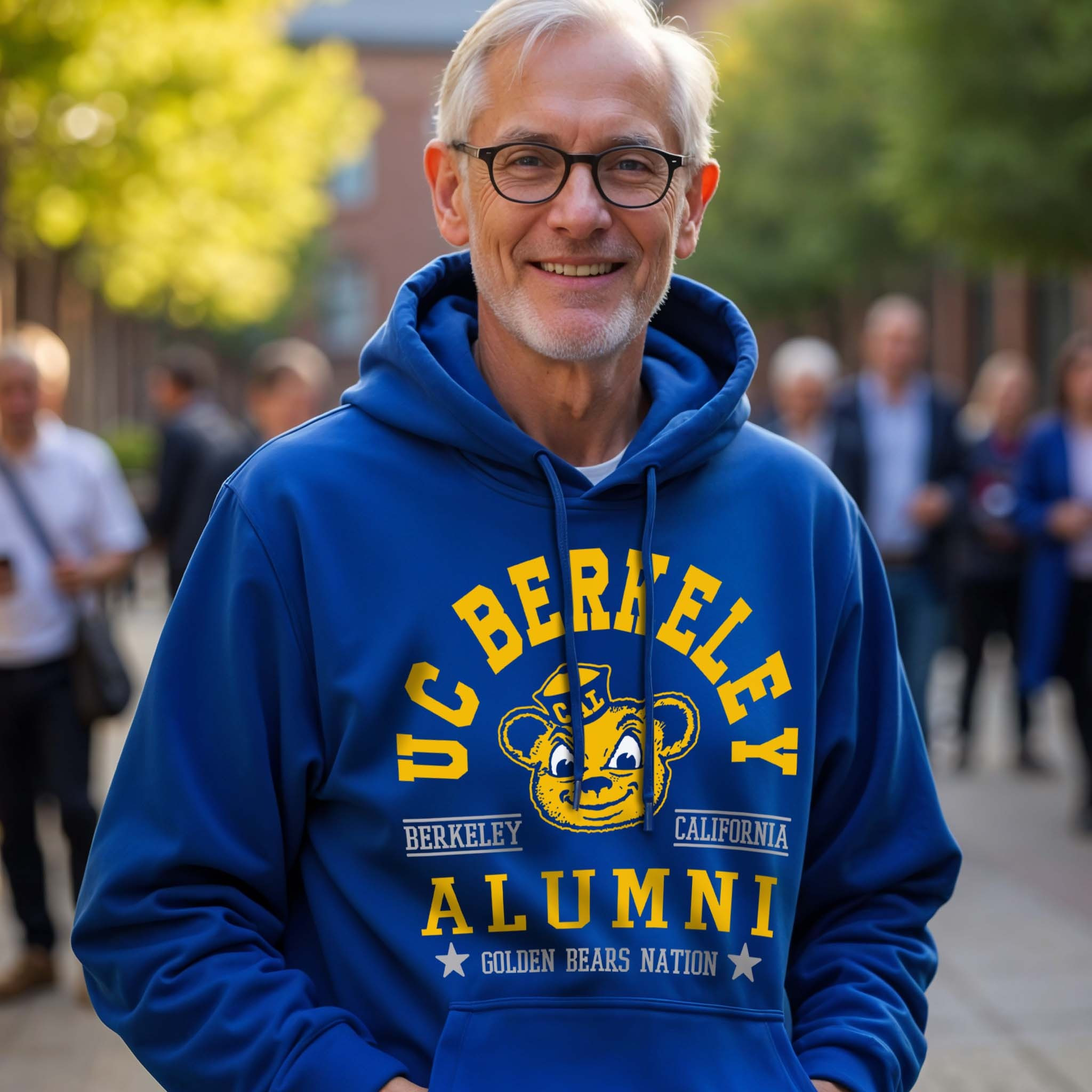 UC Berkeley Merch Hoodie California Alumni Golden Bears Nation Hoodie Apparel Gifts