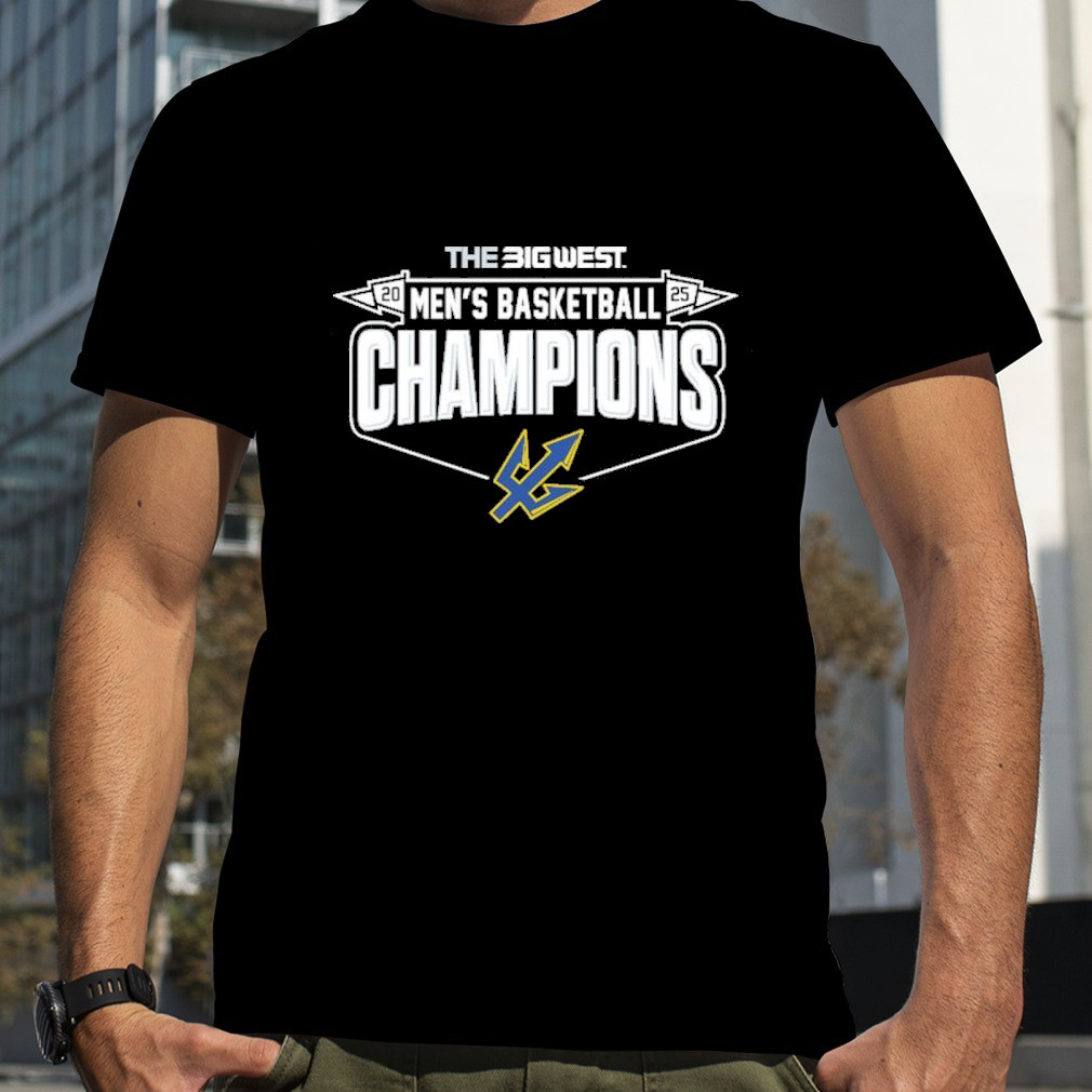 UC San Diego Tritons 2025 The Big West Men's Basketball Conference Tournament Champions T-Shirt Oregontrailrvpk Shirt