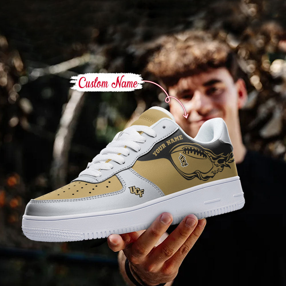 UCF Knights NCAA Air Low-Top Sneakers Shoes For Men And Women