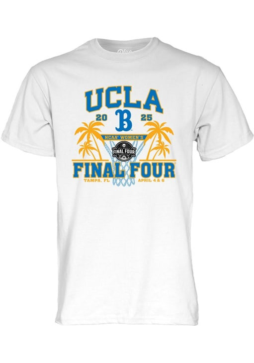 UCLA Bruins 2025 NCAA Womens Basketball Final Four Short Sleeve T-Shirt Oregontrailrvpk Shirt