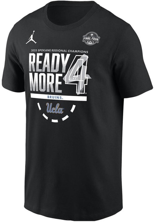 UCLA Bruins Black Nike 2025 NCAA Womens Basketball Final Four Locker Room Short Sleeve T-Shirt Lovers Oregontrailrvpk Shirt