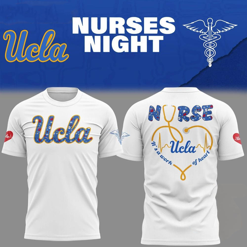 UCLA Bruins NURSES NIGHT 2025 T-Shirt Baseball Player Gift Ideas Oregontrailrvpk Shirt