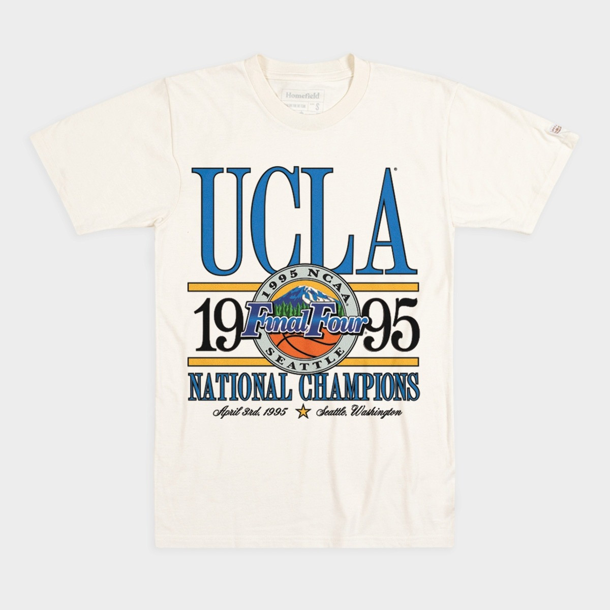 UCLA Men's 1995 Basketball National Champions T-Shirt Gift For Big Fan Lovers Oregontrailrvpk Shirt