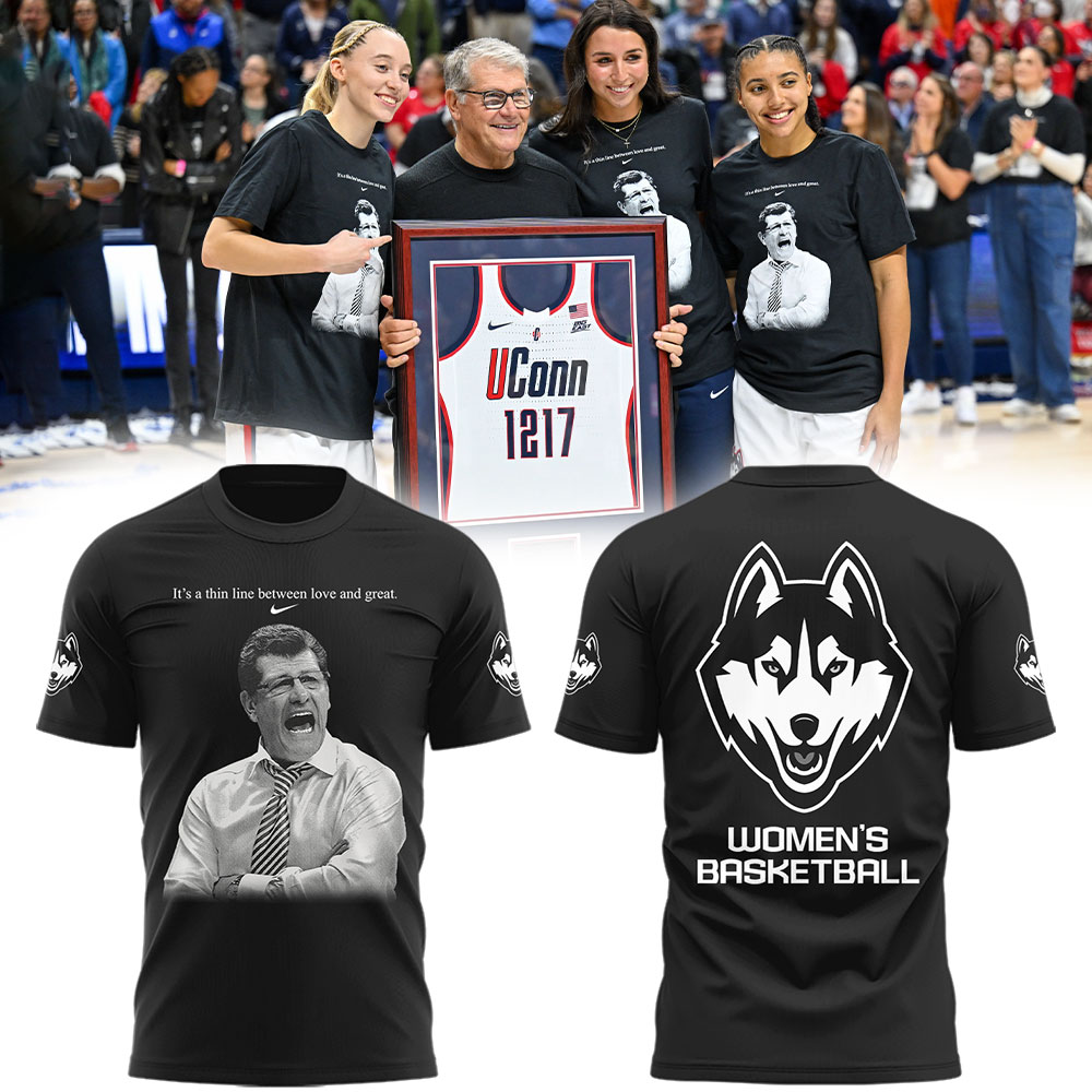 UConn Geno Auriemma T-Shirt Basketball Coaches Gifts Oregontrailrvpk Shirt