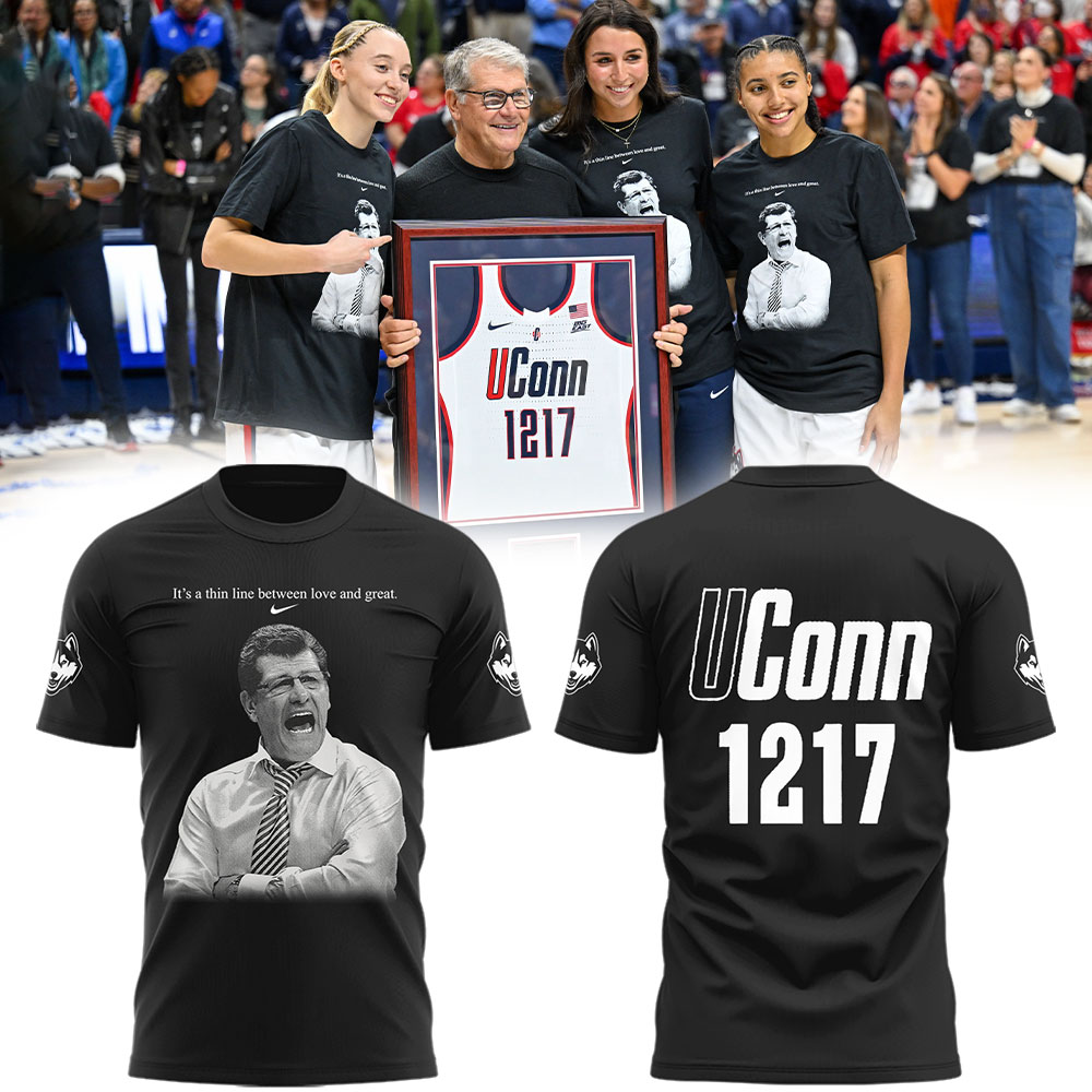 UConn Geno Auriemma T-Shirt Best Presents For Basketball Players Oregontrailrvpk Shirt