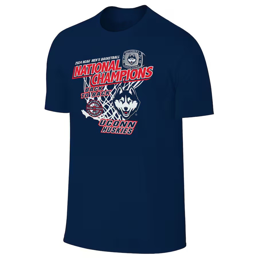 UConn Huskies 2024 NCAA Men's Basketball National Champions Shirt Best Gift For A Basketball Fan Oregontrailrvpk Shirt