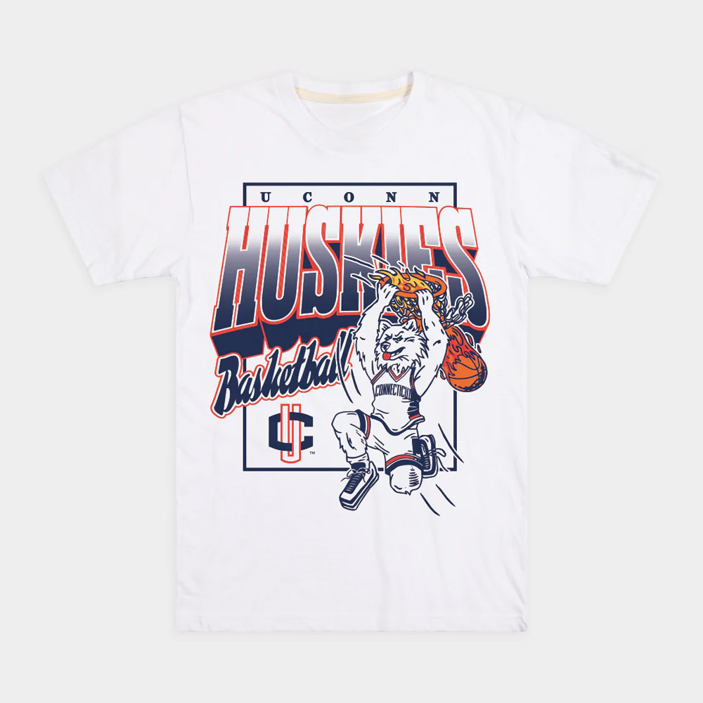 UConn Huskies Basketball Slam Dunk Jonathan T-Shirt Cool Gifts For Basketball Fans Oregontrailrvpk Shirt