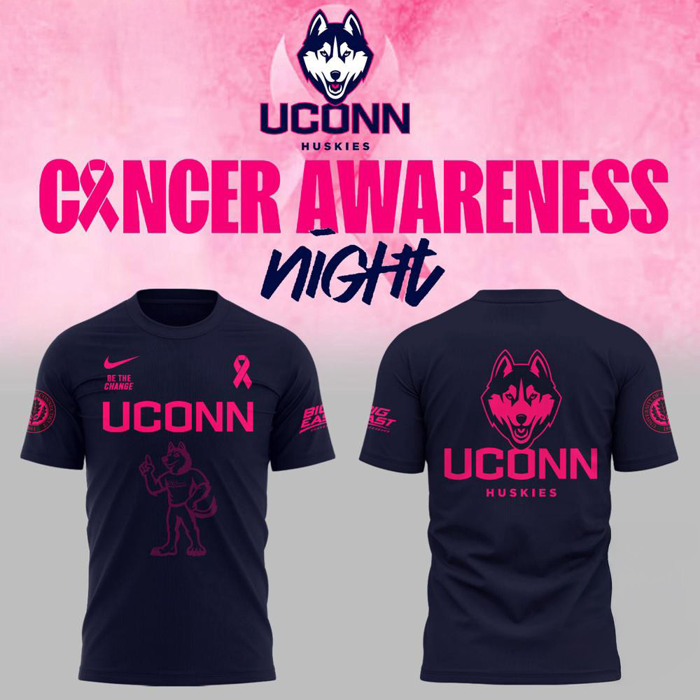 Uconn Huskies Basketball x Fight Night Cancer 2025 Shirt Gifts For Basketball Fan Oregontrailrvpk Shirt