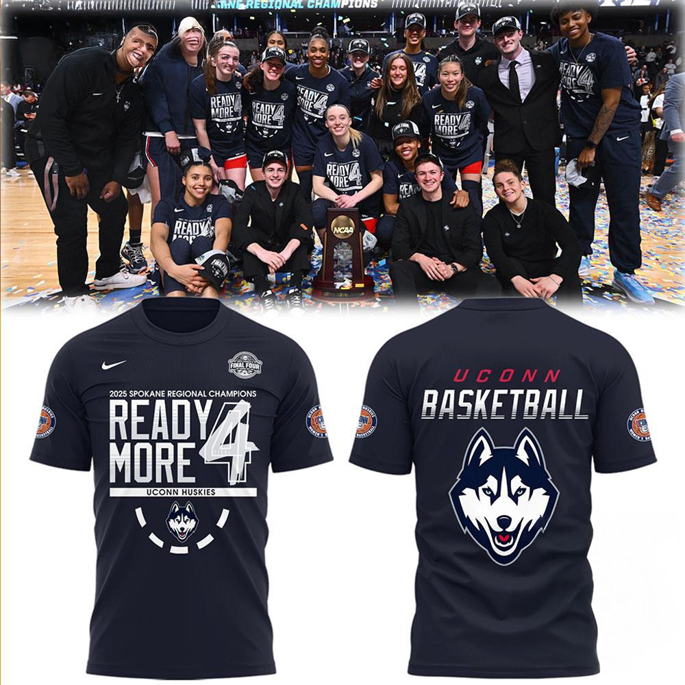 UConn Huskies Women's Basketball 2025 Final Four Logo Shirt Presents For Basketball Fans Oregontrailrvpk Shirt
