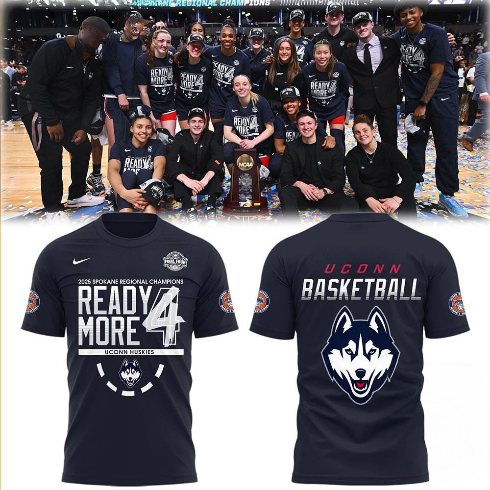 UConn Huskies Women's Basketball 2025 Final Four Logo T-Shirt For Basketball Fan Oregontrailrvpk Shirt