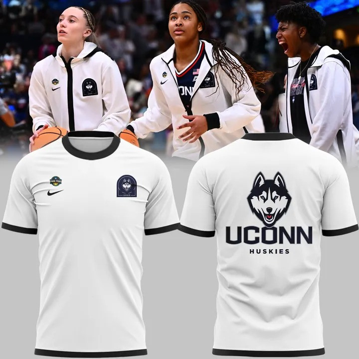 UConn Huskies Women's Basketball 2025 T-Shirt Uniform Apparel Gifts For UConn Fans Oregontrailrvpk Shirt