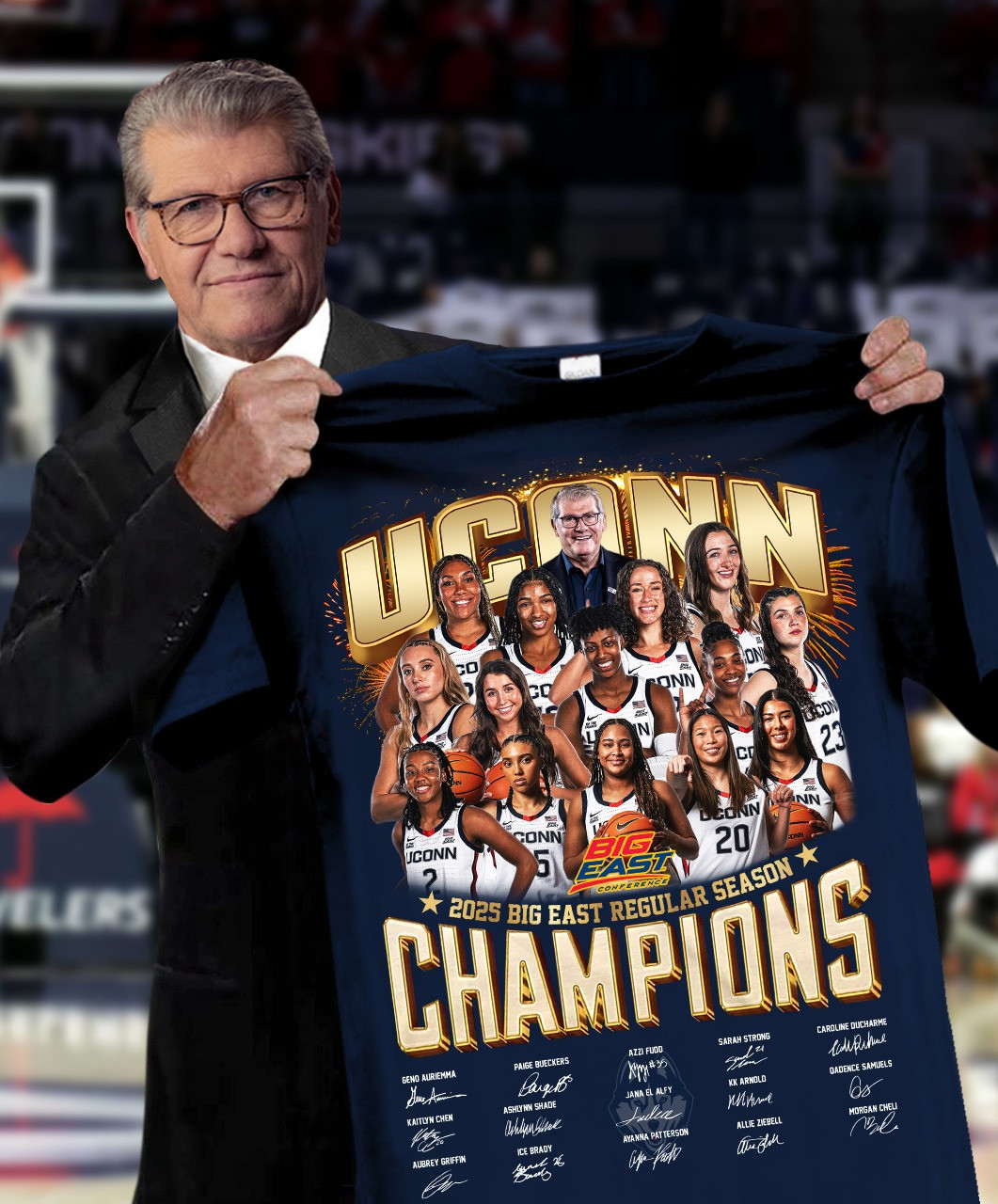 Uconn Huskies Women's Basketball National Champions T-Shirt 2025 Apparel Awesome Fan Merch Oregontrailrvpk Shirt