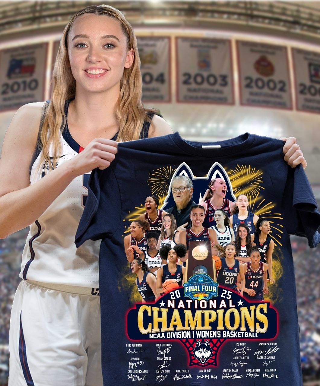 Uconn National Championship Shirt 2025 NCAA Women's Basketball Championships Oregontrailrvpk Shirt