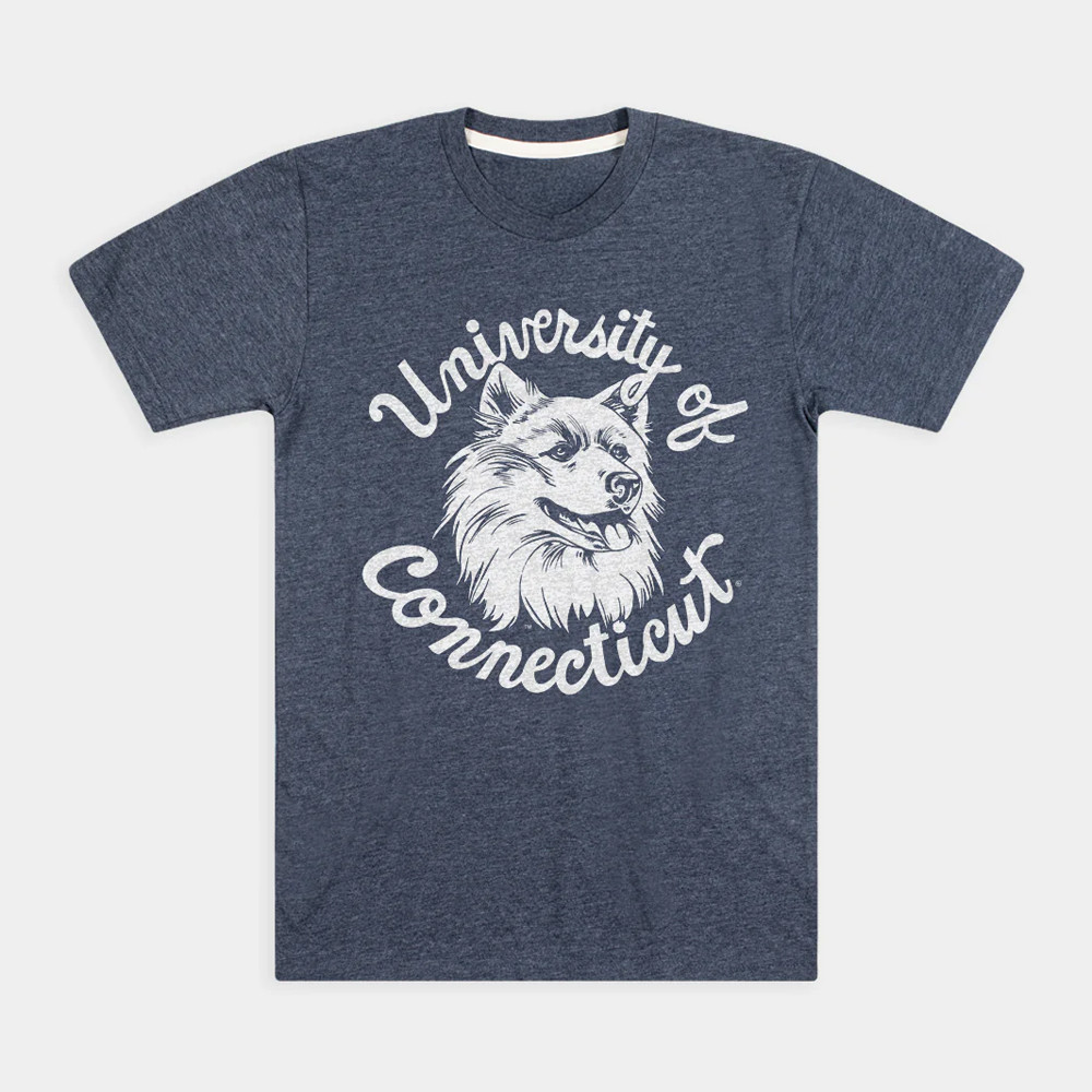 UConn Vintage Husky Logo T-Shirt Unique Gifts For Basketball Lovers Oregontrailrvpk Shirt