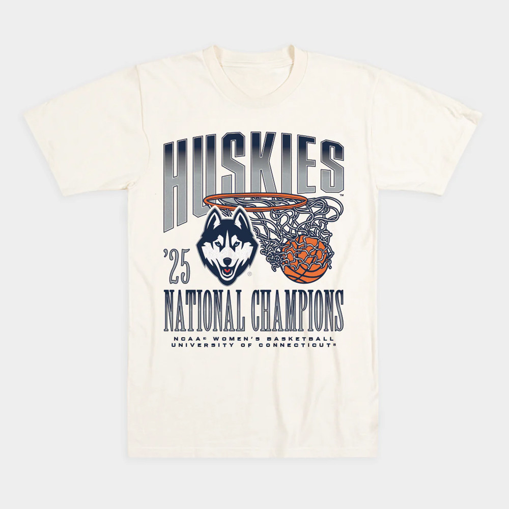 UConn Women's Basketball 2025 National Champs T-Shirt Best Gift For A Basketball Fan Oregontrailrvpk Shirt