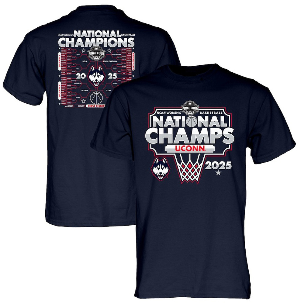 Uconn Women's Basketball National Champions 2025 T-Shirt For Basketball Lovers Oregontrailrvpk Shirt