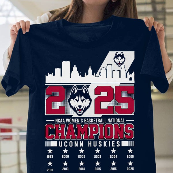 Uconn Women's Basketball National Champions Shirt 2025 Good Gifts For Basketball Fans Oregontrailrvpk Shirt