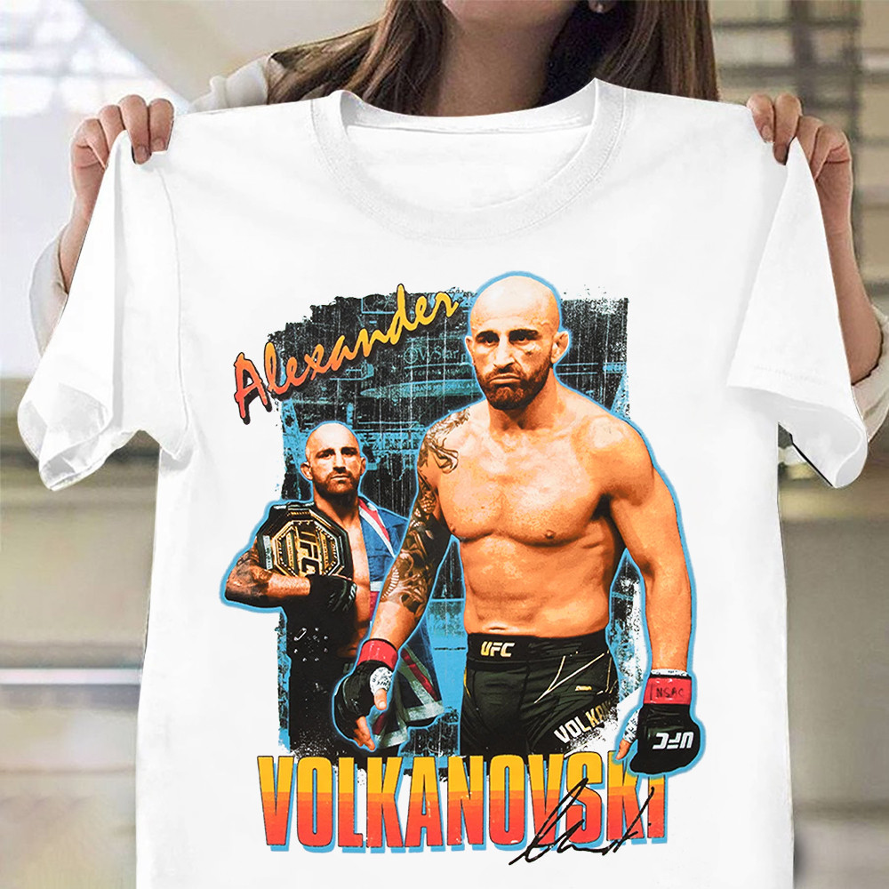 UFC Alexander Volkanovski Mens Boxy T-Shirt For For Son Oregontrailrvpk Shirt