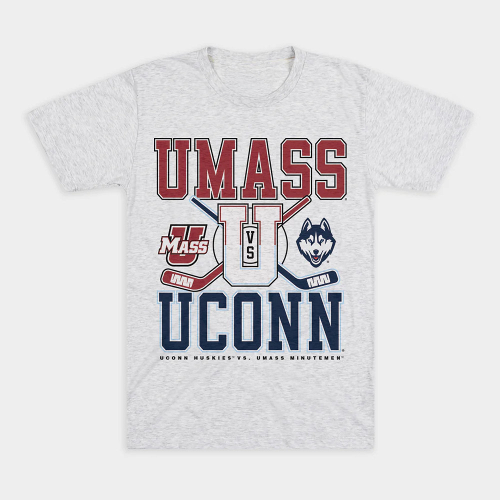 UMass vs. UConn Hockey U Game T-Shirt For Hockey Fan Oregontrailrvpk Shirt