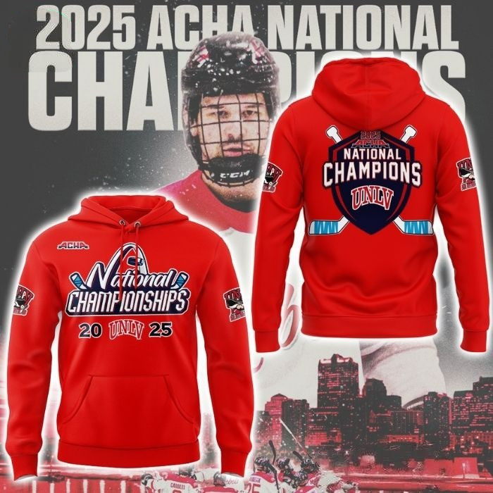 UNLV Rebels 2025 National Champions Hoodie Presents For Football Fans