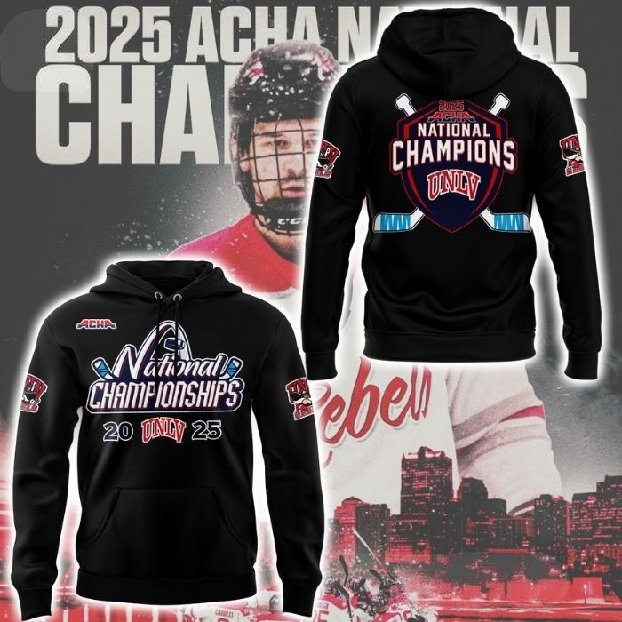 UNLV Rebels 2025 National Champions Hoodie Presents For Football Fans