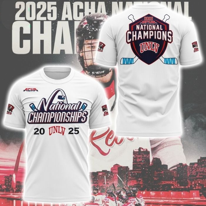 UNLV Rebels 2025 National Champions T-Shirt Presents For Football Fans Oregontrailrvpk Shirt