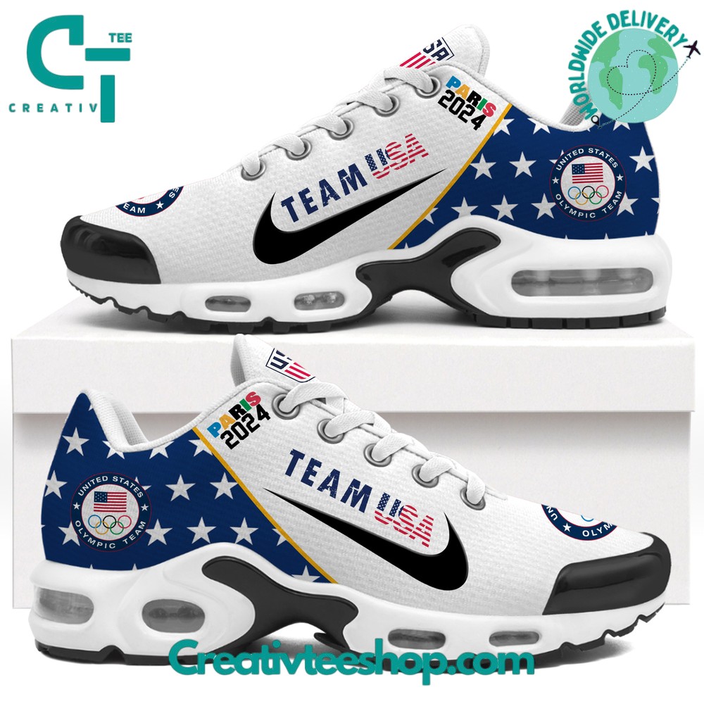 USA Olympic Team Air Max Plus Shoes Sneakers For Men And Women