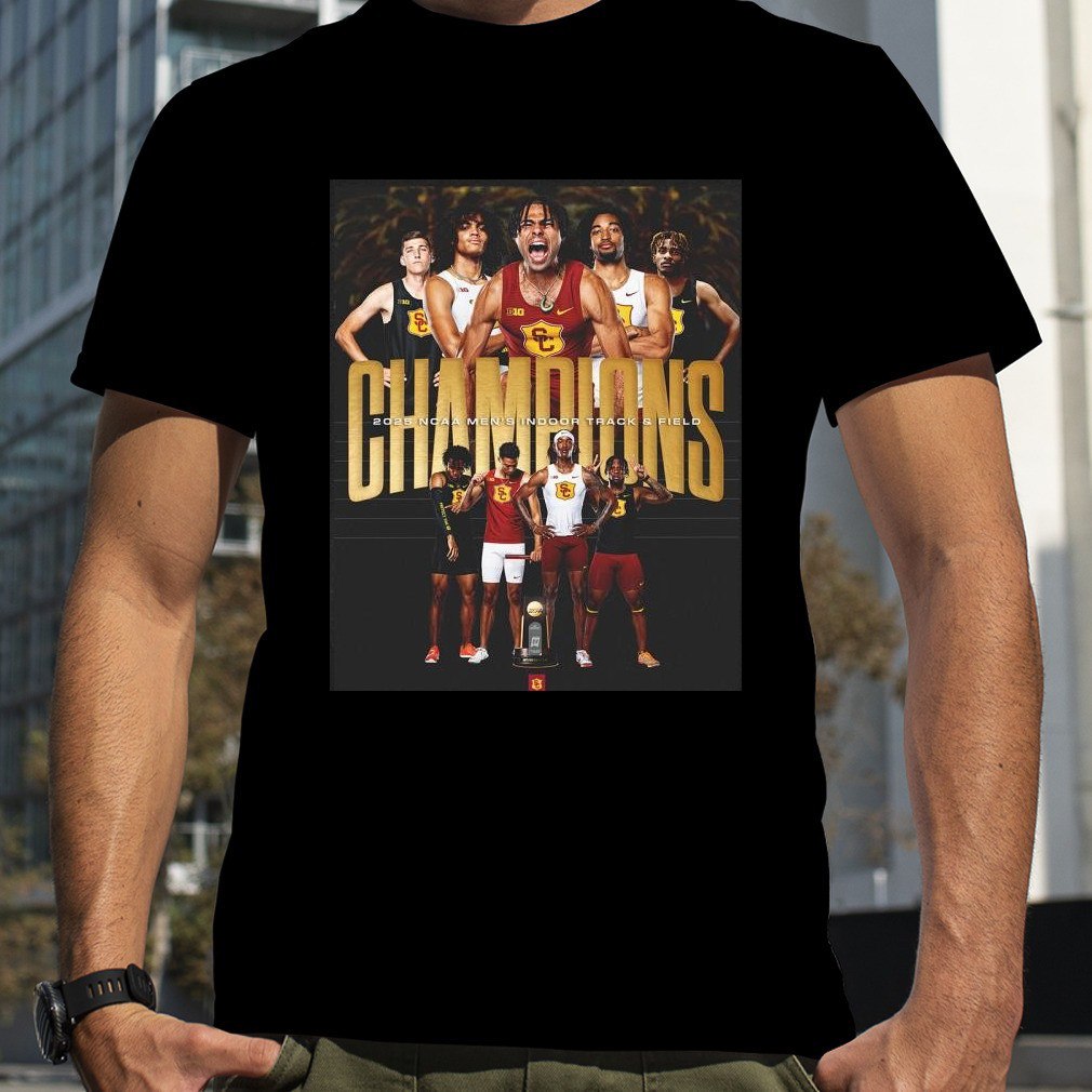 USC Track & Field XC First Time Since 1972 2025 NCAA Men's Indoor Track & Field Champions Shirt Oregontrailrvpk Shirt