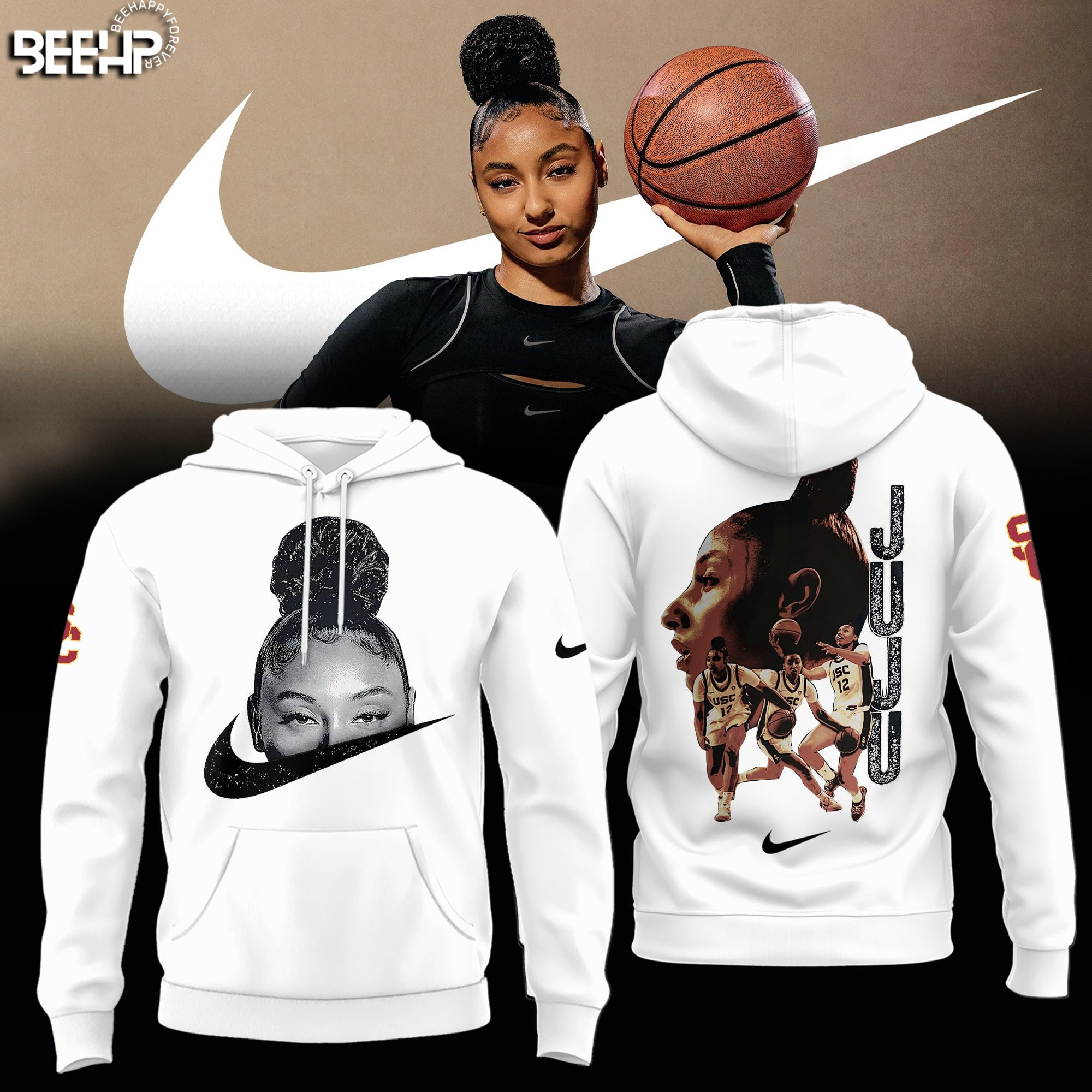 USC Trojan x JuJu Watkins Hoodie Good Gifts For Basketball Fan Club