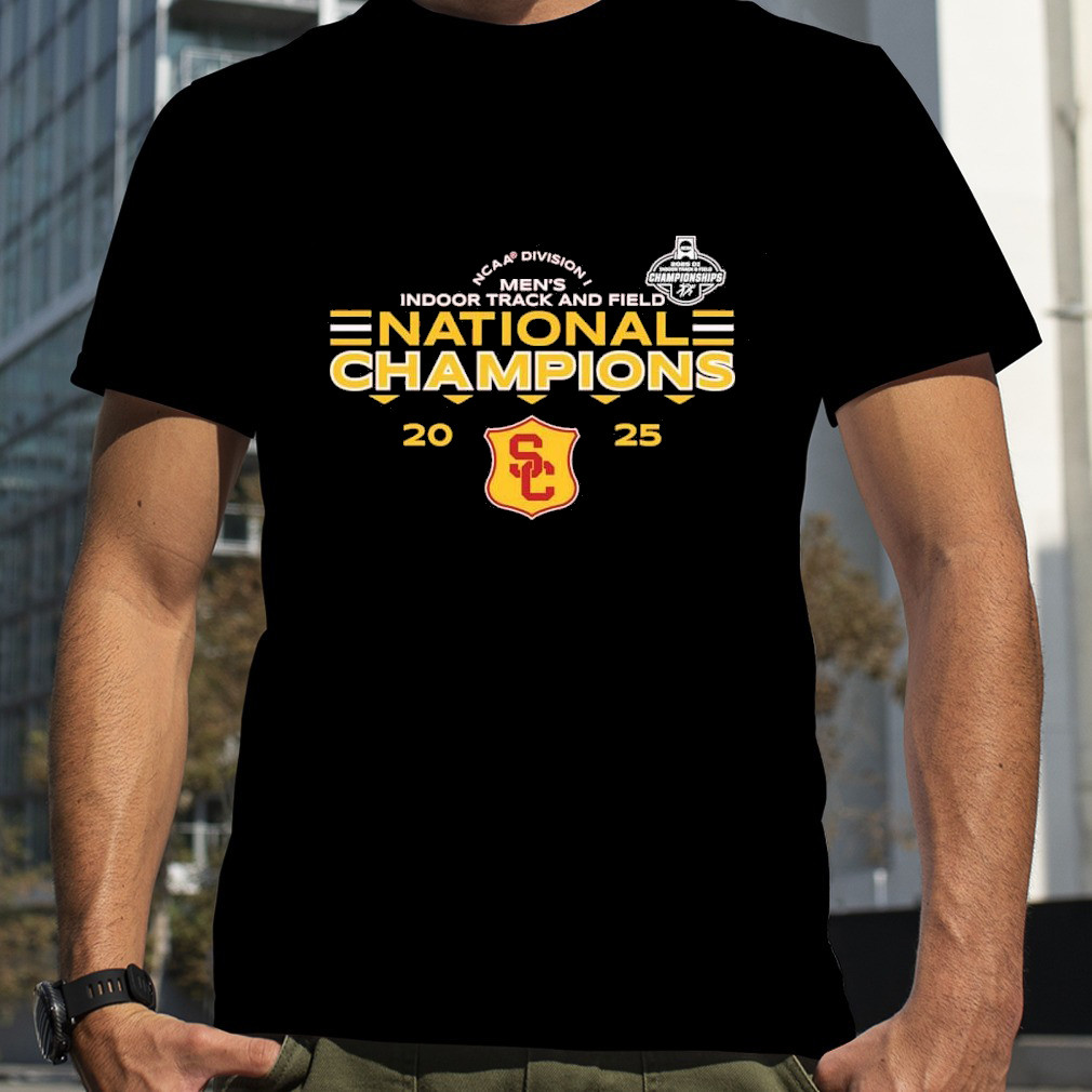 USC Trojans 2025 NCAA Men's Indoor Track And Field National Champions Shirt Basketball Oregontrailrvpk Shirt